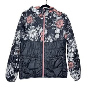 Picture Organic Jacket Kallya Insulated Ski Puffer Cute Flower Print Size Medium